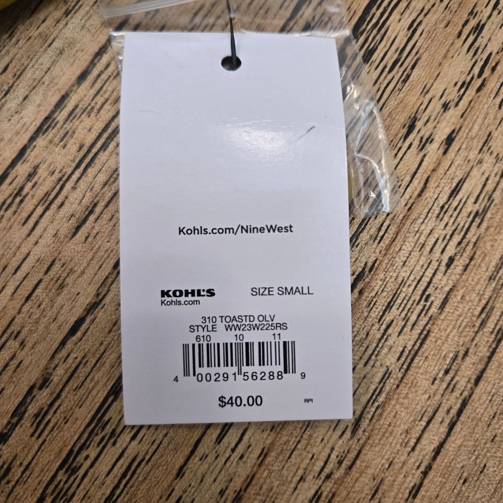 Nine West Mustard Yellow Tank Top New‎ With Tags - Picture 4 of 7